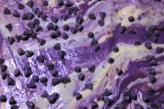 Blackberry Chip Cheesecake fudge - 1/2 lb