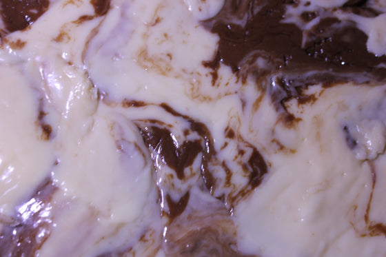 Chocolate Caramel Twist fudge - 1/2 lb
