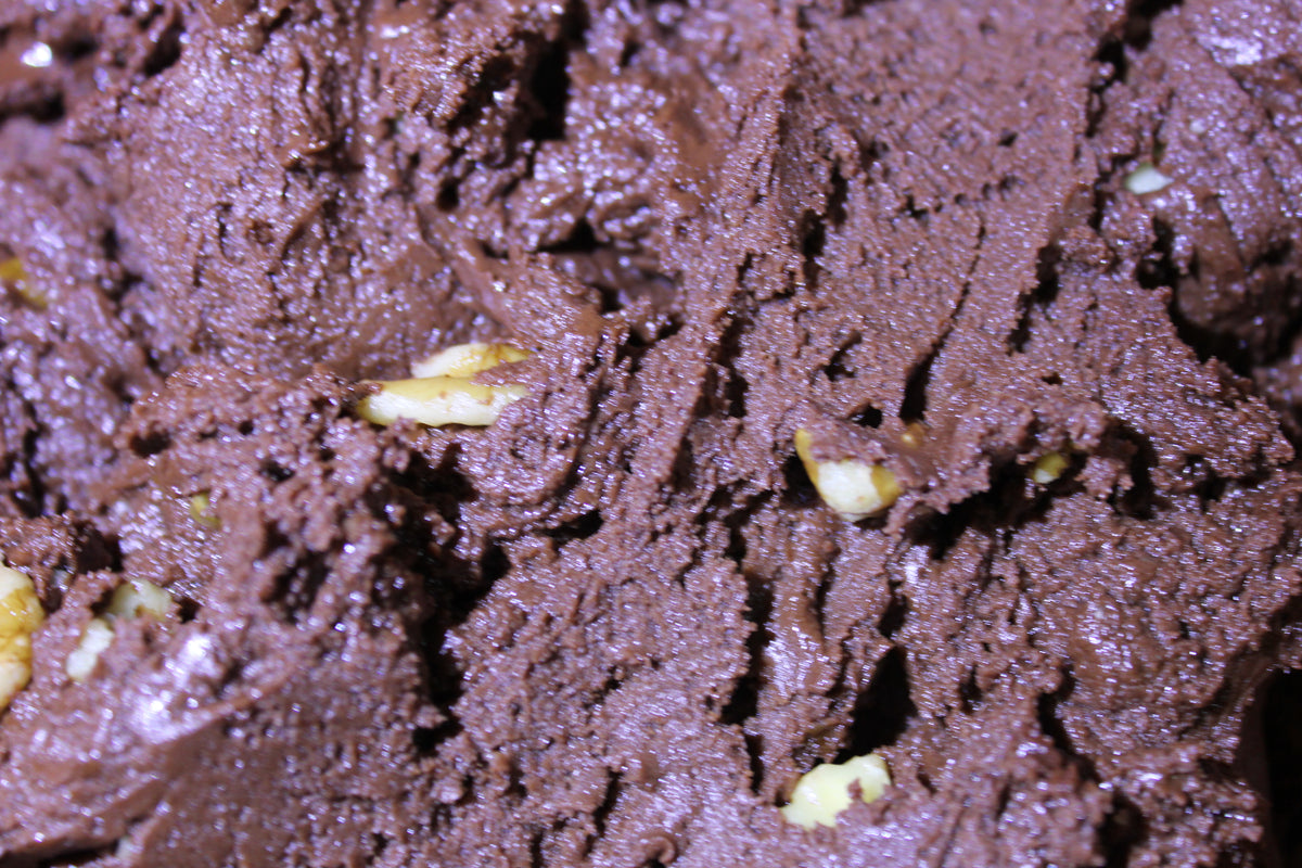 Dark Chocolate Orange Walnut fudge - 1/2 lb