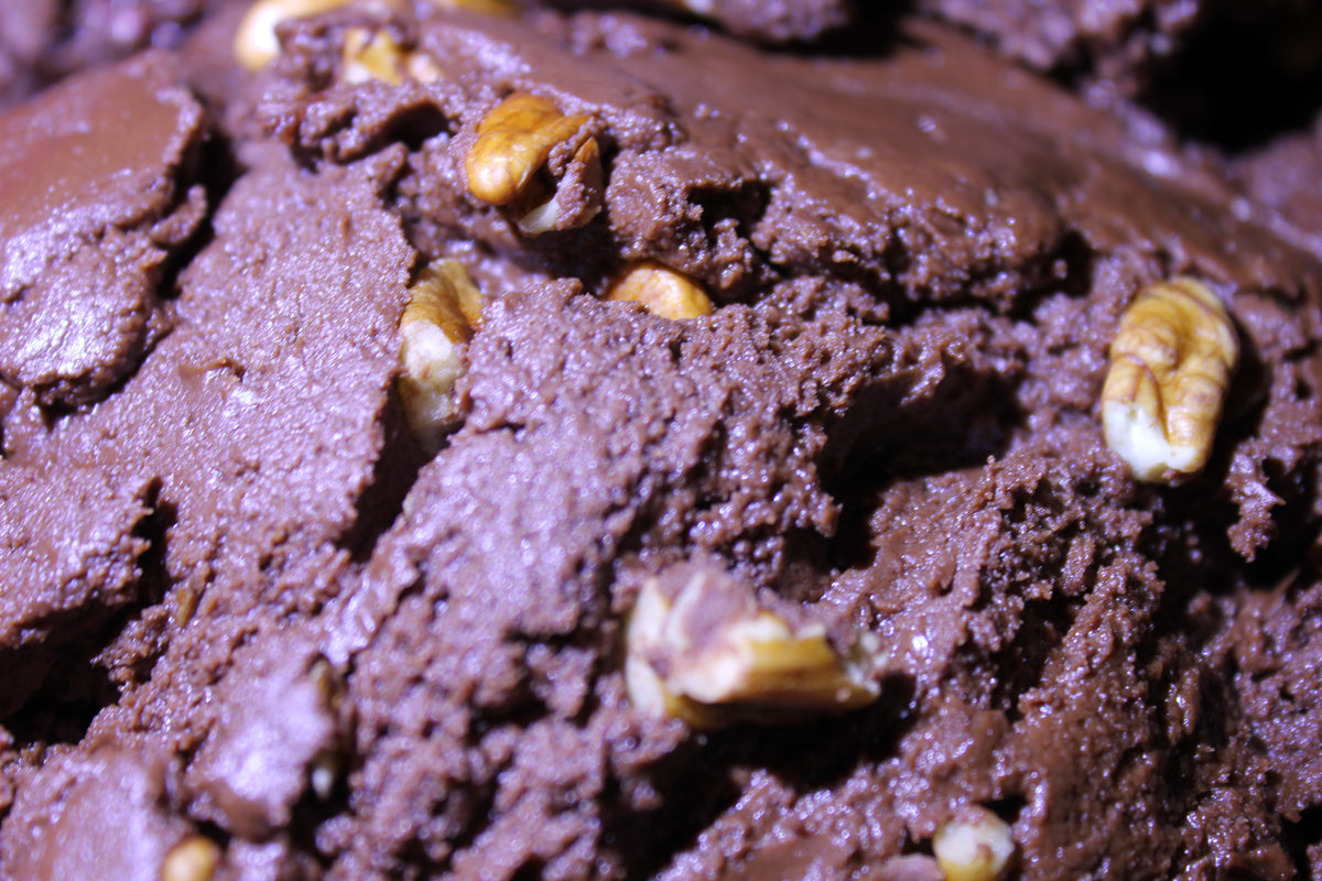 Dark Chocolate Pecan fudge - 1/2 lb