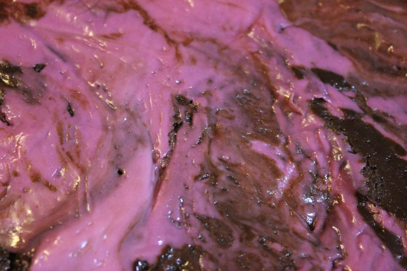 Raspberry Chocolate Swirl fudge - 1/2 lb